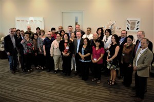 U.S. Secretary of the Interior Ryan Zinke met with the Alaska Congressional delegation and Alaska Native leaders June 1 at the Fireweed Business Center, CIRI’s corporate headquarters. Photo by Jason Moore.