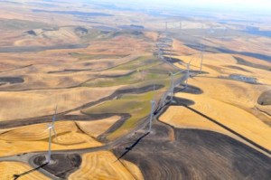 Palouse Wind project includes 58 turbines near Oakesdale, Wash.