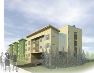 Rendering of CIHA's Coronado Park Senior Villa planned for Eagle River.