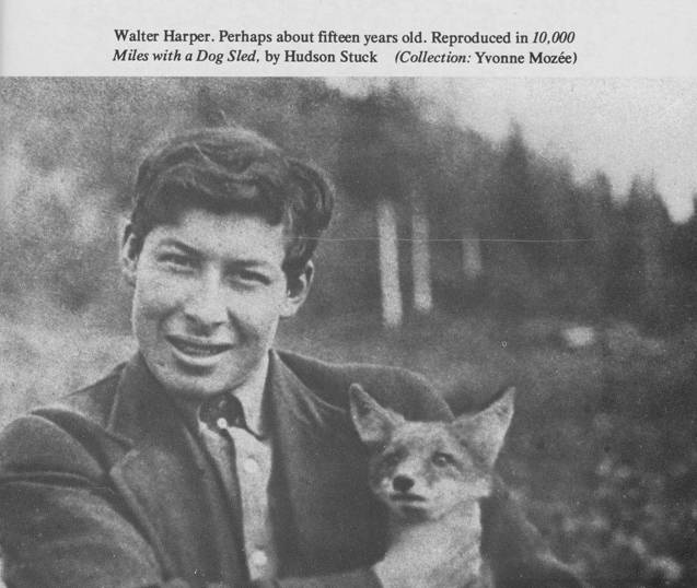 Photo of Walter Harper by Hudson Stuck.