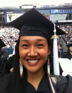 TCF scholarship/grant recipient Charlene Apok.