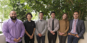 CIRI summer interns Braden Kinnebrew, Nene Hale, Raymond Redmond, Randy Armstrong, Andrea Jacuk and Josh Henrikson.