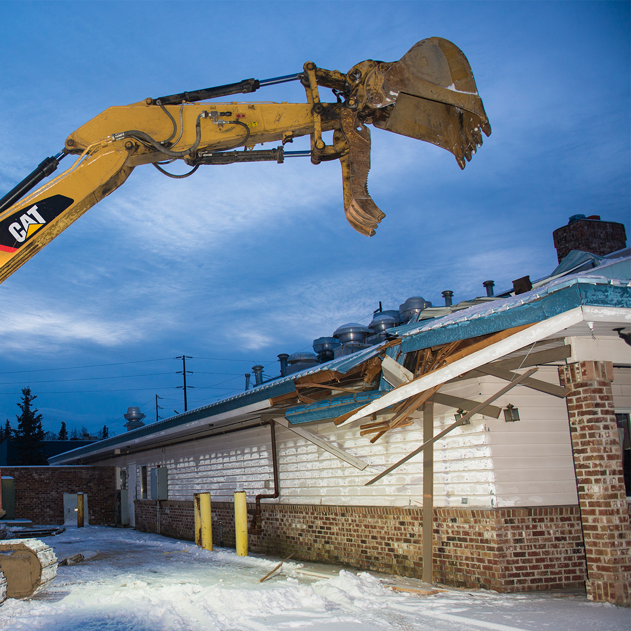 China King Comes Down to Make Room for New Tenant - CIRI